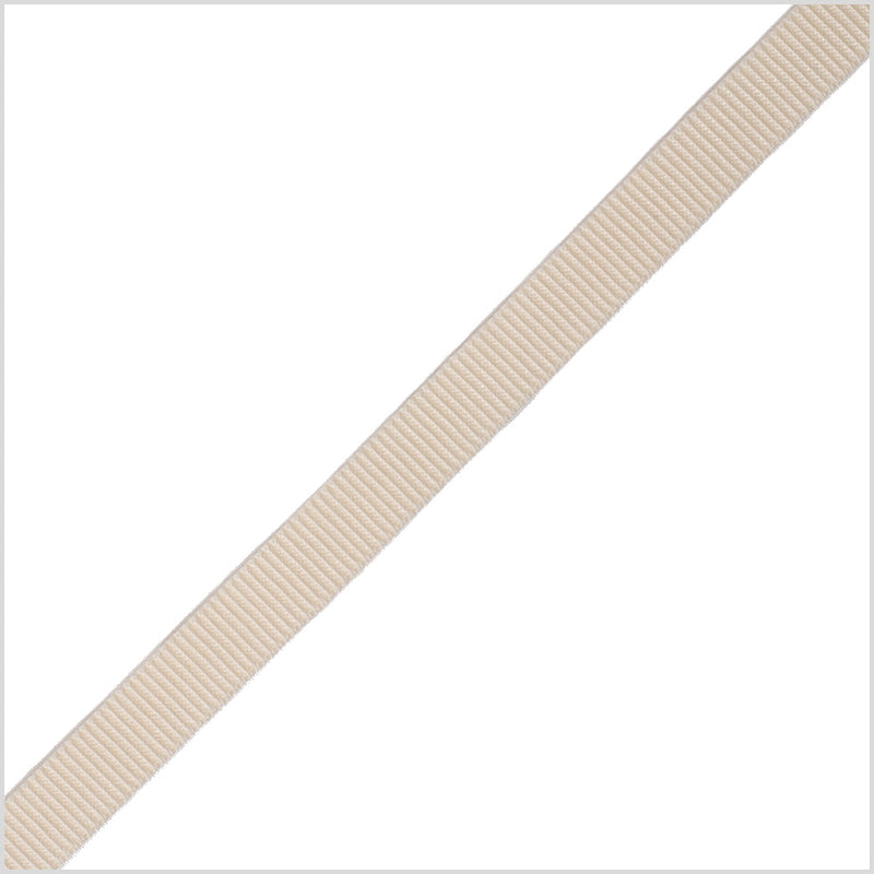 Ivory Stretch Grosgrain - 0.375"
