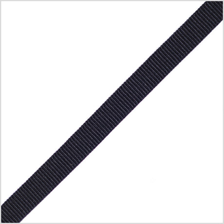 Black Stretch Grosgrain - 0.375"