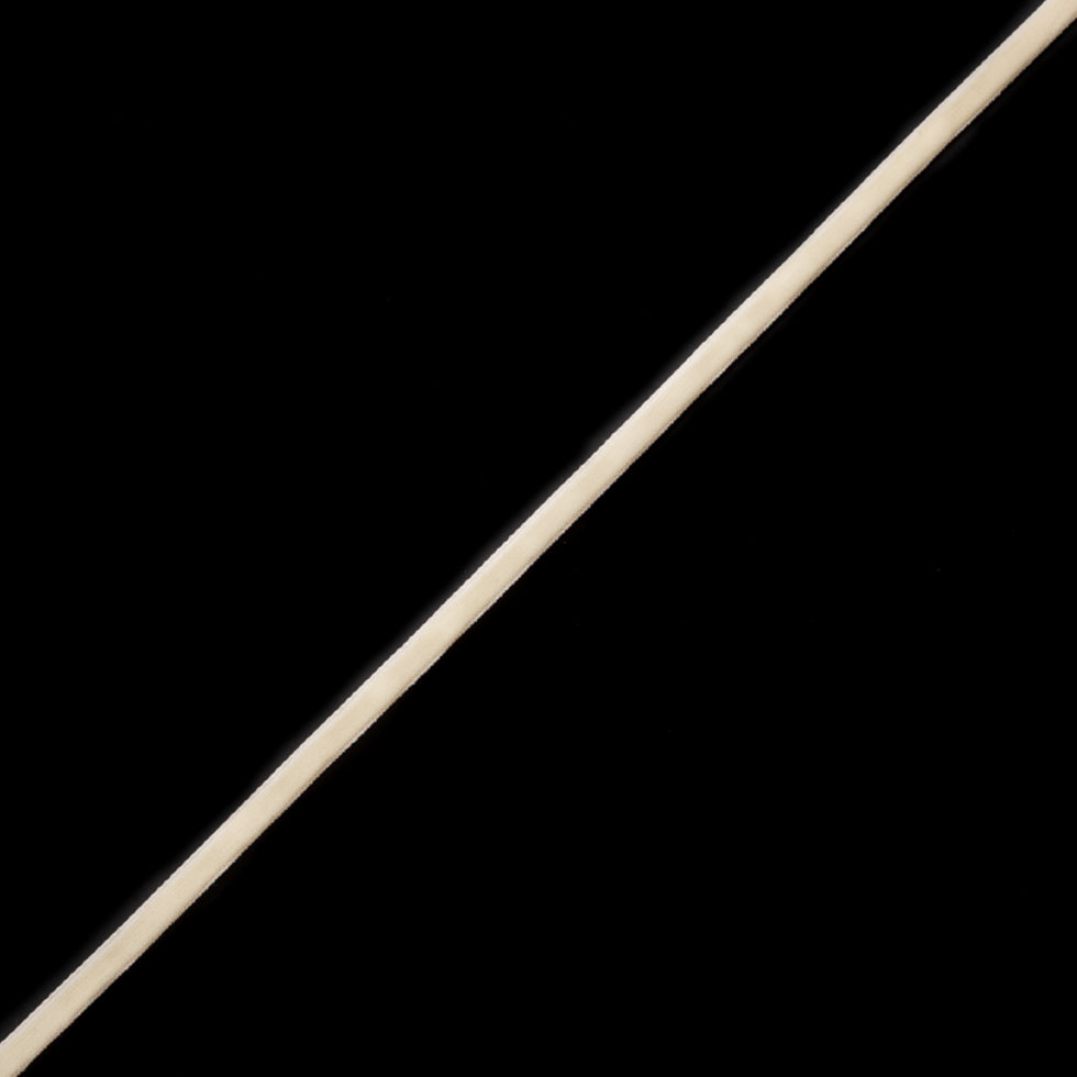 Off-White Double Face Velvet Ribbon - 1/8"