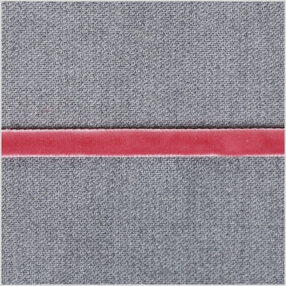 Dusty Rose Double Face Velvet Ribbon - 1/8"