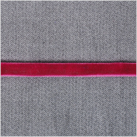 Hot Pink Double Face Velvet Ribbon - 1/8"