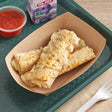 The MAX 5" 1.93 oz. MaxStix Whole Grain Pizza Sticks - 192/Case