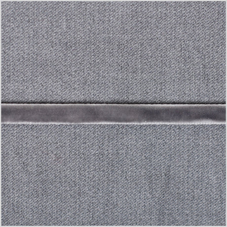 Light Grey Double Face Velvet Ribbon - 1/8"