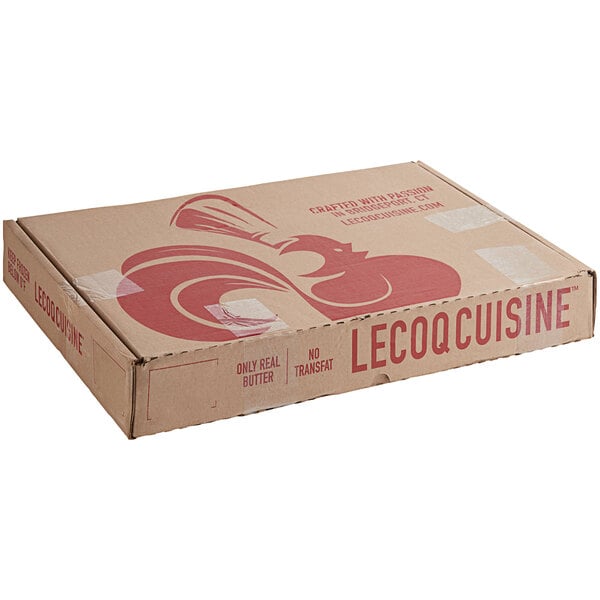 LeCoq Cuisine Puff Pastry Dough Sheet 16 1/2" x 12 1/2" - 16/Case