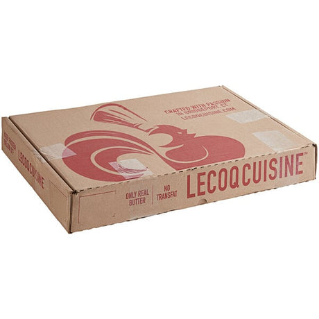LeCoq Cuisine Puff Pastry Dough Sheet 16 1/2" x 12 1/2" - 16/Case