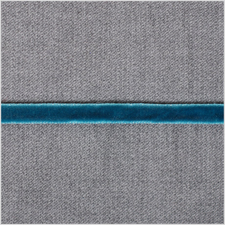 Turquoise Double Face Velvet Ribbon - 1/8"