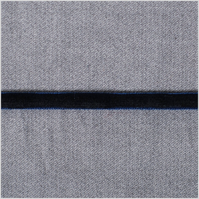 Navy Double Face Velvet Ribbon - 1/8"