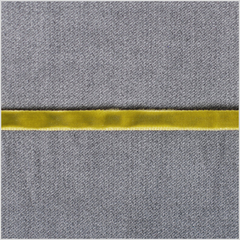 Lime Green Double Face Velvet Ribbon - 1/8"