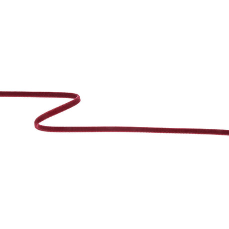 Burgundy Double Face Velvet Ribbon - 1/8"