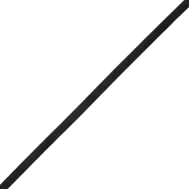 Black Double Face Velvet Ribbon - 1/8"