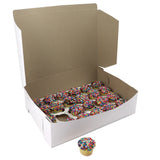 O'Creme White Cardboard Insert for Mini Cupcakes, 24 Cavities - Pack Of 100, Case of 100