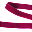 Double Faced Velvet Ribbon Made in Italy - 5/8" - Hot Pink