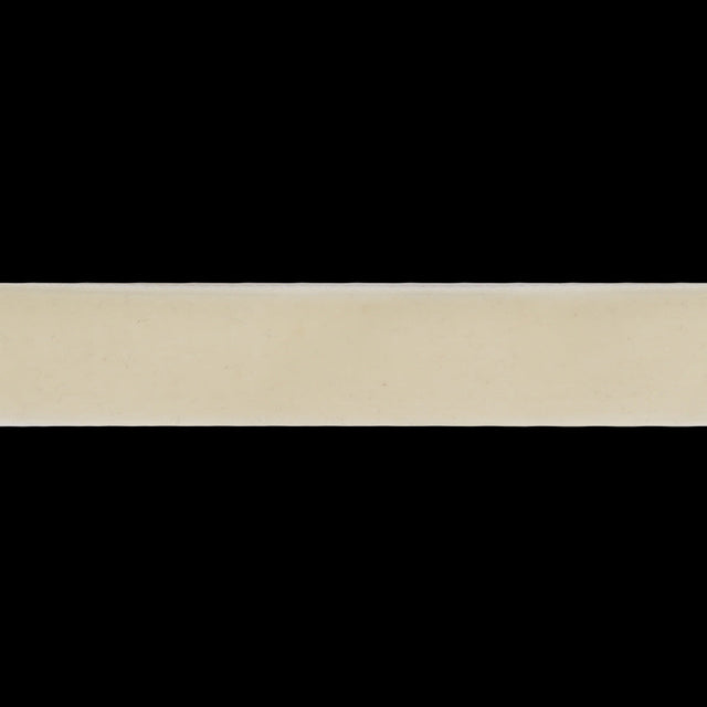 Double Faced Velvet Ribbon Made in Italy - 7/8" - Ivory