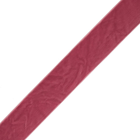 Double Faced Velvet Ribbon Made in Italy - 7/8" - Dusty Rose