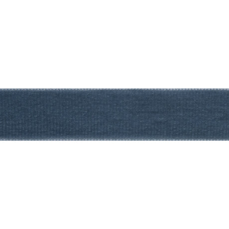 Double Faced Velvet Ribbon Made in Italy - 7/8" - Dusty Blue