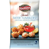Idahoan Shreds Tater Tumblers Mix 32.9 oz. Pouch - 4/Case