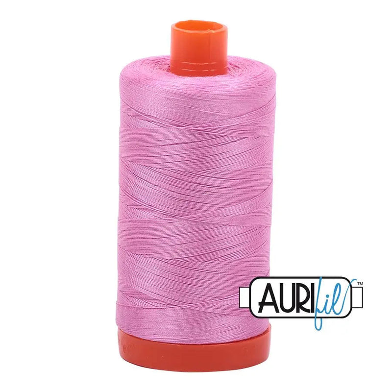 Cotton Thread Medium Orchid Aurifil 50wt Large Spool