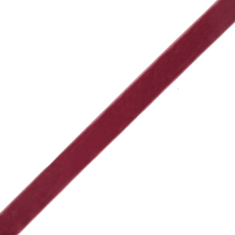 Double Faced Velvet Ribbon Made in Italy - 1.5" - Dusty Rose