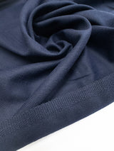 Wool Woven Blue-Purple Suiting Fabric
