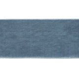 Double Faced Velvet Ribbon Made in Italy - 1.5" - Dusty Blue
