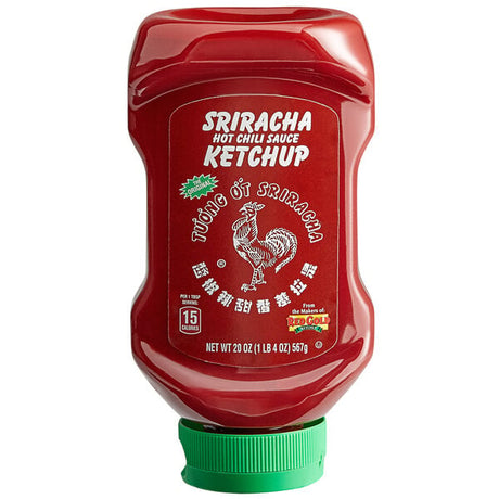Huy Fong 20 oz. Sriracha Hot Chili Ketchup - 6/Case