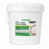 High-Ratio Gold Icing Shortening, Zero Grams Trans Fat per Serving, Premium Bakery Shortening for Buttercream, Frosting and Icing