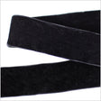 Double Faced Velvet Ribbon Made in Italy - 1.5" - Black