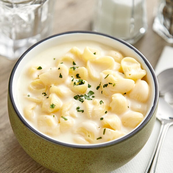 Kettle Collection Vermont White Cheddar Macaroni and Cheese 3 lb. Pouch - 6/Case