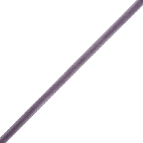 Single Faced Velvet Ribbon Made in Italy - 1/8" - Light Lilac - Sabine Collection