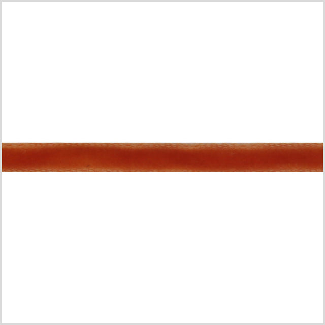 Single Faced Velvet Ribbon Made in Italy - 1/8" - Copper - Sabine Collection