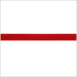 Single Faced Velvet Ribbon Made in Italy - 1/8" - Red - Sabine Collection
