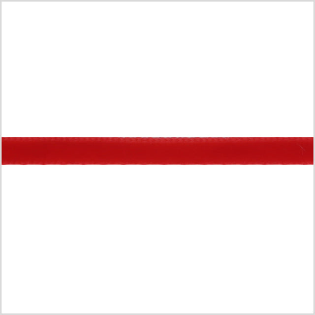 Single Faced Velvet Ribbon Made in Italy - 1/8" - Red - Sabine Collection