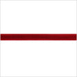 Single Faced Velvet Ribbon Made in Italy - 1/8" - Rouge Red - Sabine Collection