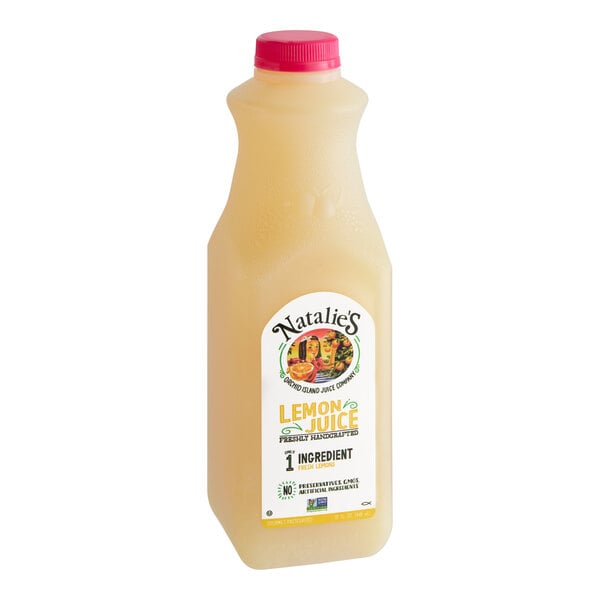 Natalie's Lemon Juice 32 fl. oz. - 16/Case