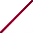 Single Faced Velvet Ribbon Made in Italy - 1/8" - Dark Red - Sabine Collection
