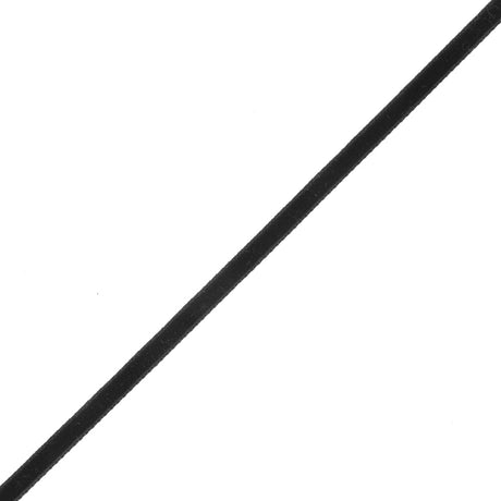 Single Faced Velvet Ribbon Made in Italy - 1/8" - Black - Sabine Collection