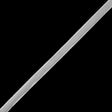 Single Faced Velvet Ribbon Made in Italy - 1/8" - Off-White - Sabine Collection