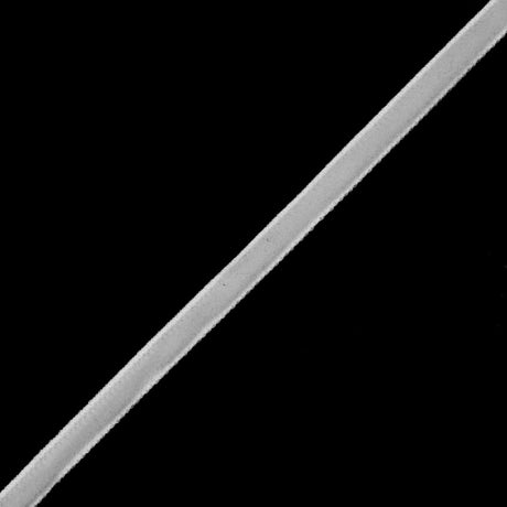 Single Faced Velvet Ribbon Made in Italy - 1/8" - Off-White - Sabine Collection