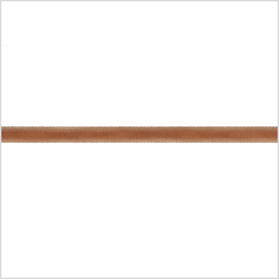 Single Faced Velvet Ribbon Made in Italy - 1/8" - Coffee - Sabine Collection
