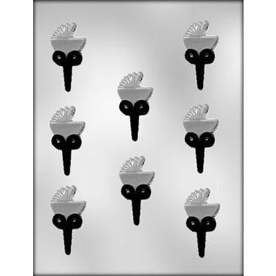 Baby Buggy Picks Chocolate Mold (90-P8027)
