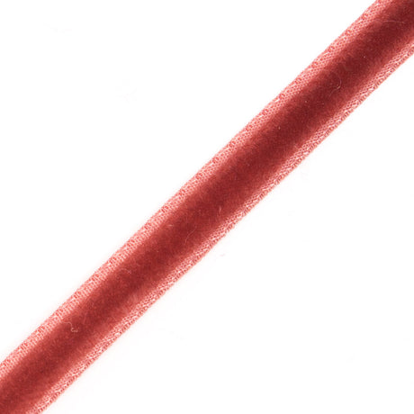 Single Faced Velvet Ribbon Made in Italy - 1/8" - Guava - Sabine Collection