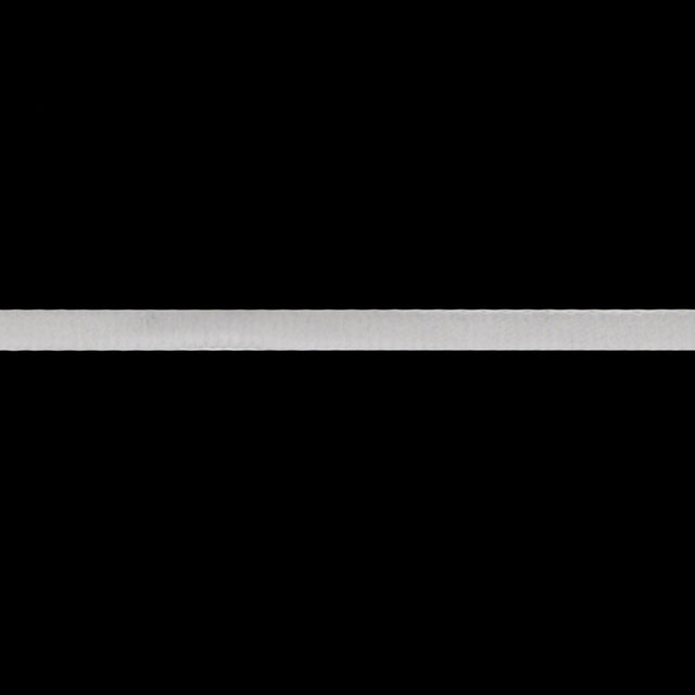 Single Faced Velvet Ribbon Made in Italy - 1/8" - White - Sabine Collection