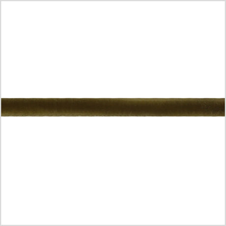 Single Faced Velvet Ribbon Made in Italy - 1/8" - Moss Green - Sabine Collection