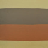 River Stripe NFP Autumn Polyester Fabric - Dark Rust, Antique Gold And Brown Stripe, 126" Width (By The Yard)