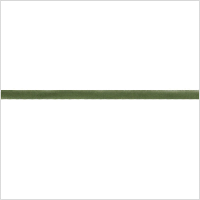 Single Faced Velvet Ribbon Made in Italy - 1/8" - Willow - Sabine Collection