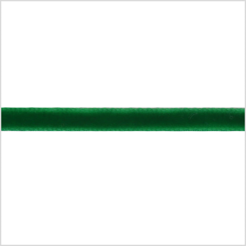 Single Faced Velvet Ribbon Made in Italy - 1/8" - Emerald - Sabine Collection
