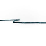 Single Faced Velvet Ribbon Made in Italy - 1/8" - Midnight Green - Sabine Collection