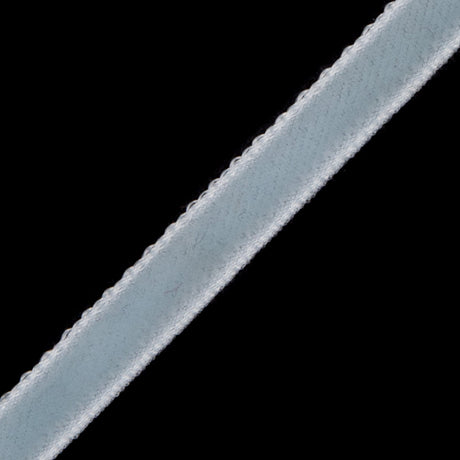 Single Faced Velvet Ribbon Made in Italy - 1/8" - Baby Blue - Sabine Collection