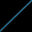 Single Faced Velvet Ribbon Made in Italy - 1/8" - Dark Turquoise - Sabine Collection