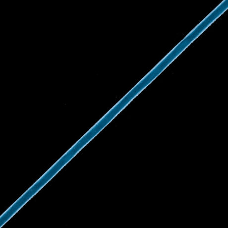Single Faced Velvet Ribbon Made in Italy - 1/8" - Dark Turquoise - Sabine Collection